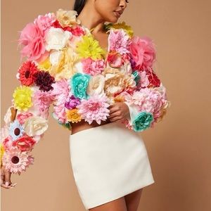 Romi Floral Multi colored jacket